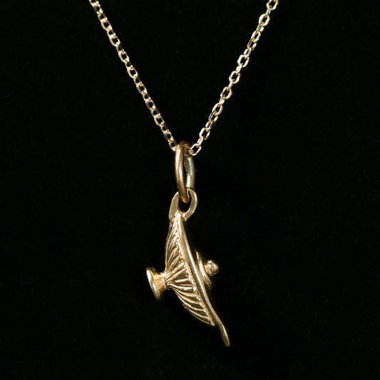 Estate 14K Yellow Gold Genie Lamp Pendant/Charm